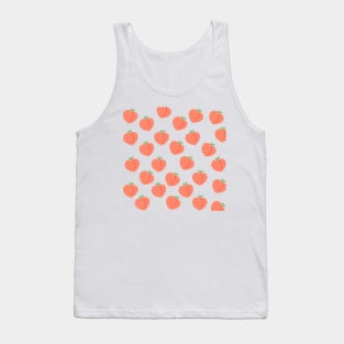 Cute Peach Pattern Tank Top